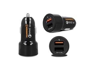 Hammer Accessoire Chargeur de Voiture USB