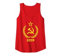 Hammer and Sickle Star CCCP Union soviétique Débardeur