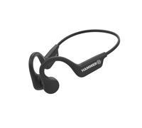 Hammer Bone Headphones écouteurs Bluetooth à Conduction osseuse Open Ear, IPX8, Noirs