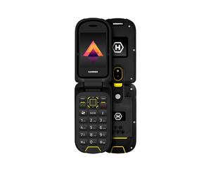 Hammer BOW 4G noir Téléphone mobile 4G pliable anti-poussière, étanche et résistant aux chutes.