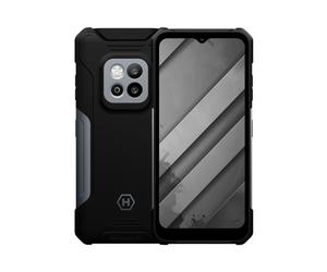 Hammer Construction 2 5G argent Smartphone 5G robuste avec processeur puissant, télémètre laser et protection IP69 / MIL-STD-810H, conçu pour les