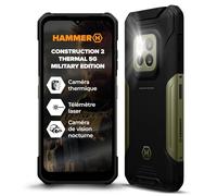 Smartphone - HAMMER - Construction 2 Thermal 5G - 5G NR - Batterie 6500 mAh - Résistant eau/poussière/chaleur