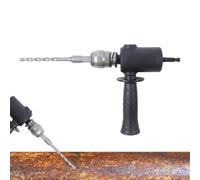 Hammer Drill Chuck Adapter - Electric Drill to Hammer Conversion Head for Repair Applications | Steel Tight Fit Connector with Secure Locking Structure, Attachment Tool for Concrete Wall Projects