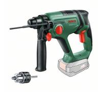 Bosch Marteau perforateur sans-fil UniversalHammer 18V (sans batterie ; système 18V ; avec adaptateur queue cylindrique, perçage/marteau perforateur/burinage ; porte-outils SDS Plus)