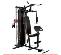 HAMMER Ferrum TX2 Station de musculation avec système de poulie, ensemble complet d'accessoires, exercices pour le ventre, le dos et le co, plus de 45 possibilités d'exercices, 150 x 120 x 198 cm