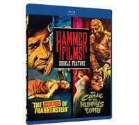 Hammer Films Double Feature Revenge Frankenstein Curse of The Mummy's Tomb [Blu-Ray]