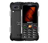 Hammer H Forge LTE Outdoor Téléphone Portable sans contrat, Batterie 3000 mAh, 32 Go, écran IPS 2,4", Gros Boutons, Lampe de Poche, Appareil Photo 2 MP, Radio FM, USB-C, Double SIM, IP68/MIL-STD-810H