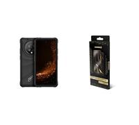 Hammer H Iron 6 5G Rugged Smartphone 8 RAM/256 GB + Hybrid Protection Glass | 5.6" 120 Hz Display, 65 MP Camera, 6050 mAh, Android 15, Black