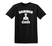 Hammer of The Gods T-Shirt - S to 3XL - Norse Odin Viking Ragnarok Valhalla Black M