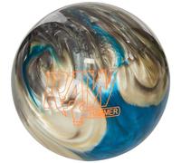 Hammer Unisex Adult Unique Bowling Ball, Blue/Silver/White, 16 US