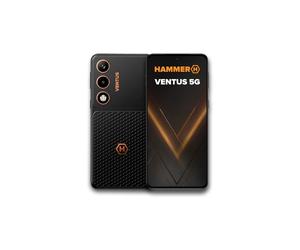HAMMER Ventus 5G Smartphone robuste 256 Go Smartphone professionnel robuste 5G avec écran AMOLED de 6,77'' à 120 Hz, 8 Go de RAM, mémoire de 256 Go,