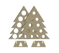 Hammered Round Coast Sous-verres artistiques, tapis Table, tapis tasse résistants à , Texture en laiton, adaptés à