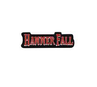 Hammerfall Hammer Fall Écusson Patch en fer brodé sur accessoire