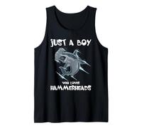 Hammerhead Shark Boy Ocean Animal Lover Kids Sea Life Vibe Débardeur