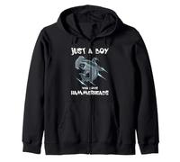 Hammerhead Shark Boy Ocean Animal Lover Kids Sea Life Vibe Sweat à Capuche