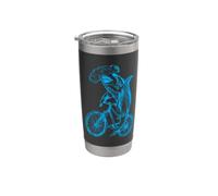 Hammerhead Shark Vélo de vélo amusant Poisson Vélo Gobelet isotherme en acier inoxydable double paroi