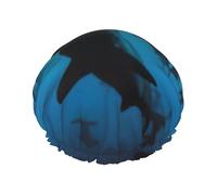 Hammerhead Sharks Bonnet de douche pour femme avec bande élastique lavable