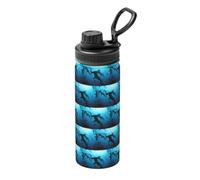 Hammerhead Sharks Bouilloire de sport isotherme portable en acier inoxydable pour gym camping 510,3 g