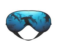 Hammerhead Sharks Masque de sommeil polyvalent pour le yoga, le camping