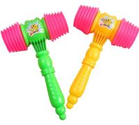 Hammering Toy,Plastic Hammer Toy Squeaky Toy Sound Whistle Toy Educational Toy For Baby,Squeaky Hammer Toy Gift For Child 1 Year And Up Early Development (B)