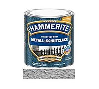 Hammerite 250 ml Direct sur Rouille Métal de protection peinture Gris argenté, martelé