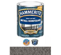 Hammerite Direct sur Rouille Métal de protection peinture Gris foncé, martelé 750 ml