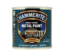 Hammerite Direct to Rust - Peinture Métal Cuivré Martelé, 250ml