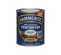 HAMMERITE Fer Brilant Laque 0.75 L Rouge Basque