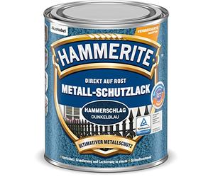 HAMMERITE Laque de protection en métal pour marteau Bleu foncé 750 ml