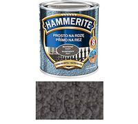 Hammerite Peinture de protection en métal anti-rouille 0,7 l, gris