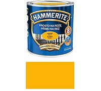 Hammerite Peinture de protection en métal anti-rouille 250 ml, jaune