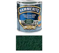 Hammerite Peinture de protection en métal anti-rouille 250 ml, Vert foncé