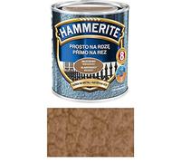 Hammerite Peinture de protection pour métal antirouille 0,7 l Effet martelé Couleur au choix Vernis 0,75 (martelé cuivré)