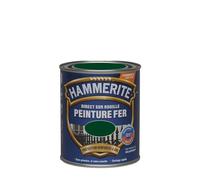 Hammerite Peinture Métal Direct sur Rouille - Anticorrosion, imperméable, direct sans sous-couche - Vert Buisson Laqué 2,5 L