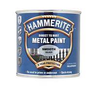 Hammerite - Peinture Métallique Argent Direct au Rouille 750ml