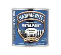 Hammerite Peinture métal Lisse 5122058 HM - 250 ML - Crème - Ici