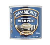 Hammerite - Peinture Métallique Or Finition Lisse 250ml
