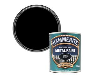 Hammerite SATBL750 Peinture de Finition satinée pour métal 750 ML