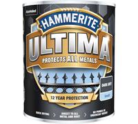 Hammerite Ultima Lisse Gris Clair | Finition Métallique Protection 750Ml