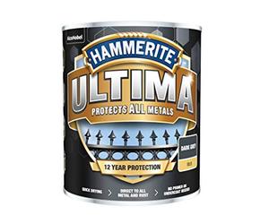 Hammerite Ultima Peinture mate pour métal - 750 ml - Gris foncé