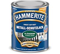 Hammerite Vernis de protection pour métal brillant, vert foncé, 250 ml