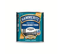 Hammerite Vernis direct sur fer et rouille, satin blanc, 2,5 l