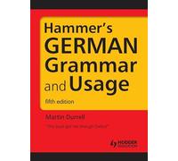 Hammer's German Grammar and Usage