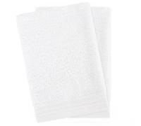 Hammetex Gants de Toilette Lot de 2 15x22 cm, 100% Coton Éponge
