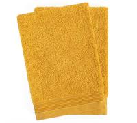 Hammetex Lot de 2 Gants de Toilette pour Le Bain 15x22 cm, 100% Coton, Doux, Résistant, Absorbant, Certifiés Oeko-TEX, Marron