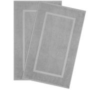 Hammetex Lot de 2 Tapis de Bain 51x86 cm, 100% Coton 900 GSM, Antidérapants, Lavables, Absorbants, Certifiés Oeko-TEX, Marron