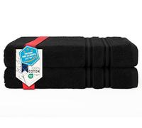 Hammetex Serviettes de Bain Lot de 2 70x140 cm, Douche, 100% Coton Éponge