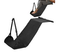 Hammock Airplane Travel - Hammock sur pied portable de 100 x 45 cm pour voyager | Accessoires de support de coussin avec sangle extensible pour lit pour jambes