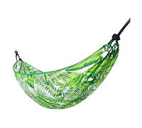 Hammock Balançoire Portative De Hamac De Parachute De Double Fiber De Polyester pour La Randonnée en Plein Air Voyage Randonnée Jardin Cour Loisirs Hamac Exterieur(D)