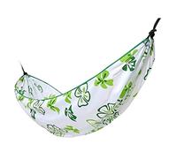 Hammock Balançoire Portative De Hamac De Parachute De Double Fiber De Polyester pour La Randonnée en Plein Air Voyage Randonnée Jardin Cour Loisirs Hamac Exterieur(B)